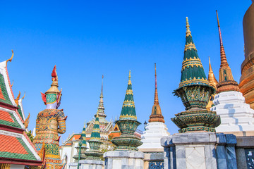 Wat Phra Kaew or Wat Phra Si Rattana Satsadaram in Thailand