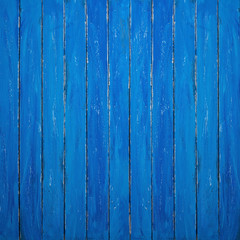 Fototapeta na wymiar Blue Wooden Background