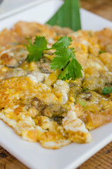 Oyster omelett