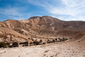 Travel in Negev desert, Israel