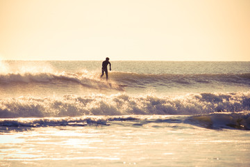 Fototapeta na wymiar Surfer