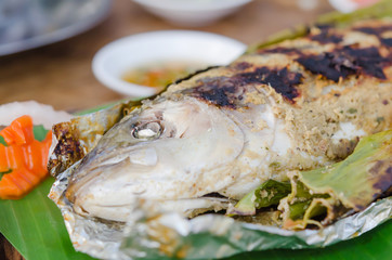 Grilled fish