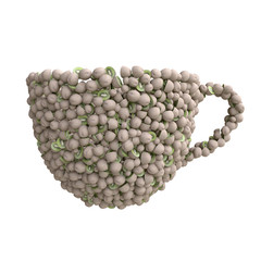 Cup of kiwi