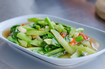 Stir fried kaled