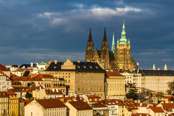 St.Vitus Cathedral and Prague Castle-Czech Rep.