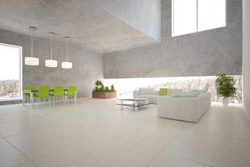 abstract interior design