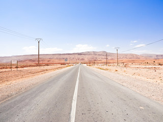 モロッコの道