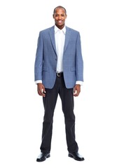 Stylish African-American businessman