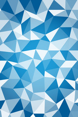 blue geometric background