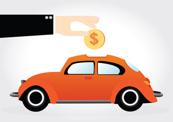 Saving money car