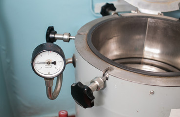 Autoclave in a medical lab
