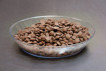 Vassoio con Cioccolato fondente