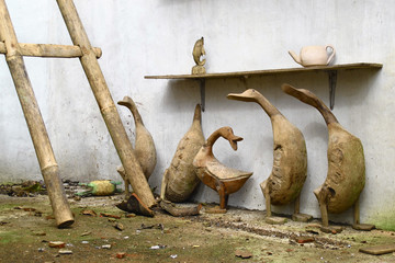 Old balinese handicrafts