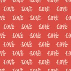 Valentine seamless pattern