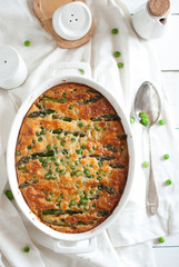 asparagus clafoutis
