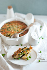 asparagus clafoutis
