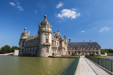 Bridge to the Castle of Chantilly