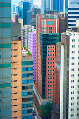 Fototapeta premium Hong Kong density
