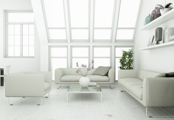 modernes Loft Interieur Design