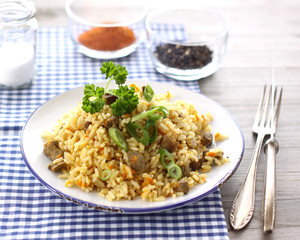 Pilaw mit Lammfleisch