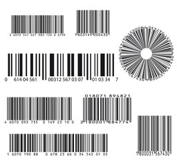 set of barcodes
