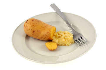 Pomme de terre et purée maison
