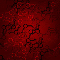 Molecule DNA. Abstract background. Eps10.Vector illustration