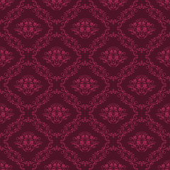 damask seamless floral pattern