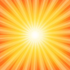 Obraz premium Sun Sunburst Hot Pattern