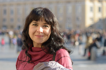 Fototapeta premium San Pietro and Girl