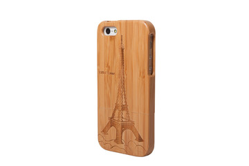 Case for smartphone. For mobile phone iphon, on a white