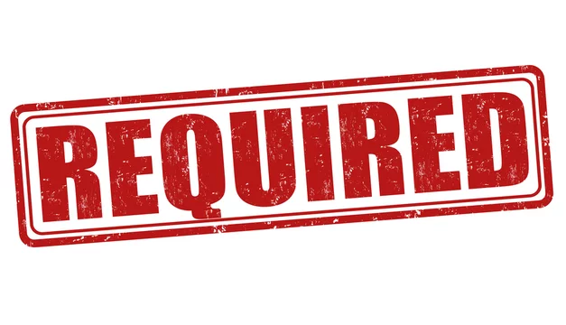 Required stamp Stock Vector | Adobe Stock