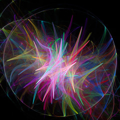 Abstract fractal background