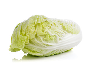 Fototapeta premium lettuce on white background