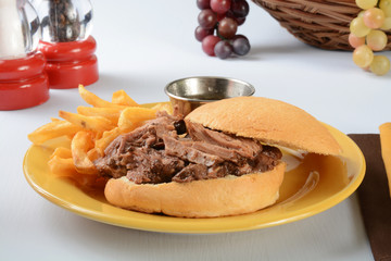 Roast beef sandwich