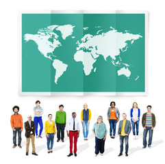 World Global Business Cartography Globalization International Co