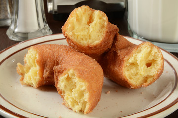Donuts and milk