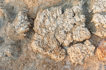 Cracked ground texture