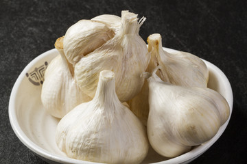 Obraz premium にんにく 生 素材 garic