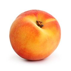 Peach isolated