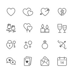 Valentine's Day Icons