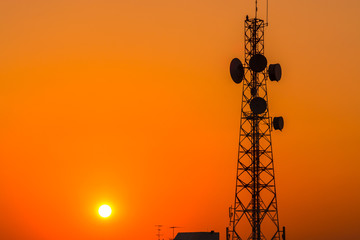 telecommunication tower