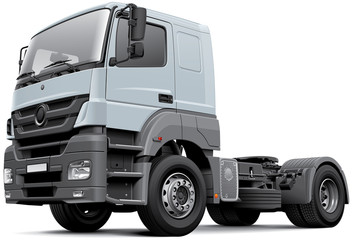 Obraz na płótnie Canvas European commercial freight vehicle