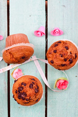 choclate chip muffins