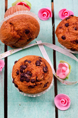 choclate chip muffins