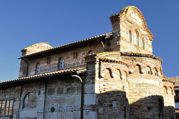 Church of Saint Stephen at sunrise, Bulgaria, Nessebar