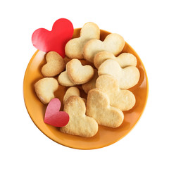 Heart shaped cookies