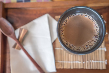 Hot coffee