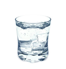 water in a glass