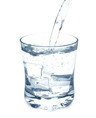 water in a glass